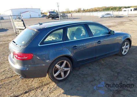 2010 Audi A4 2.0T Premium from USA, damaged, VIN WAUWFAFL2AA182146